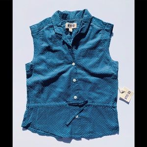 Girls NWT, woven top